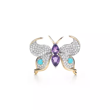 Jean Schlumberger by Tiffany:Butterfly clip, 2