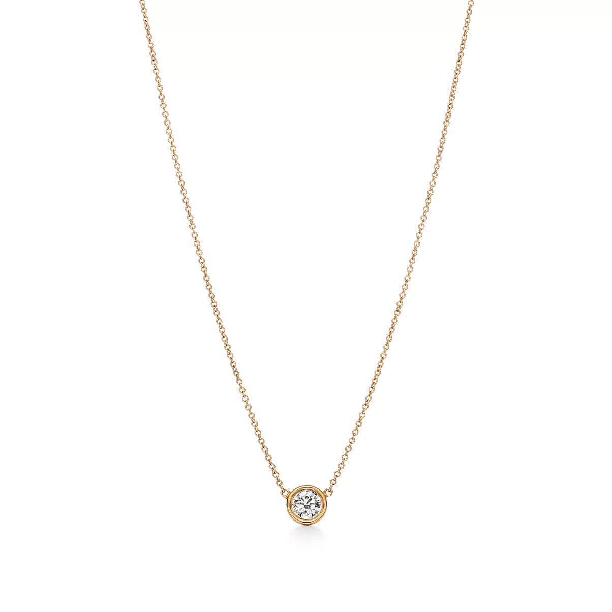 Diamonds by the Yard&reg; Pendant in Yellow Gold
