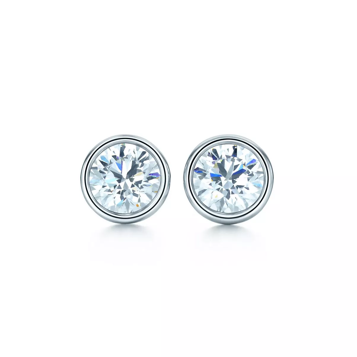 Diamonds by the Yard&reg; Earrings in Platinum