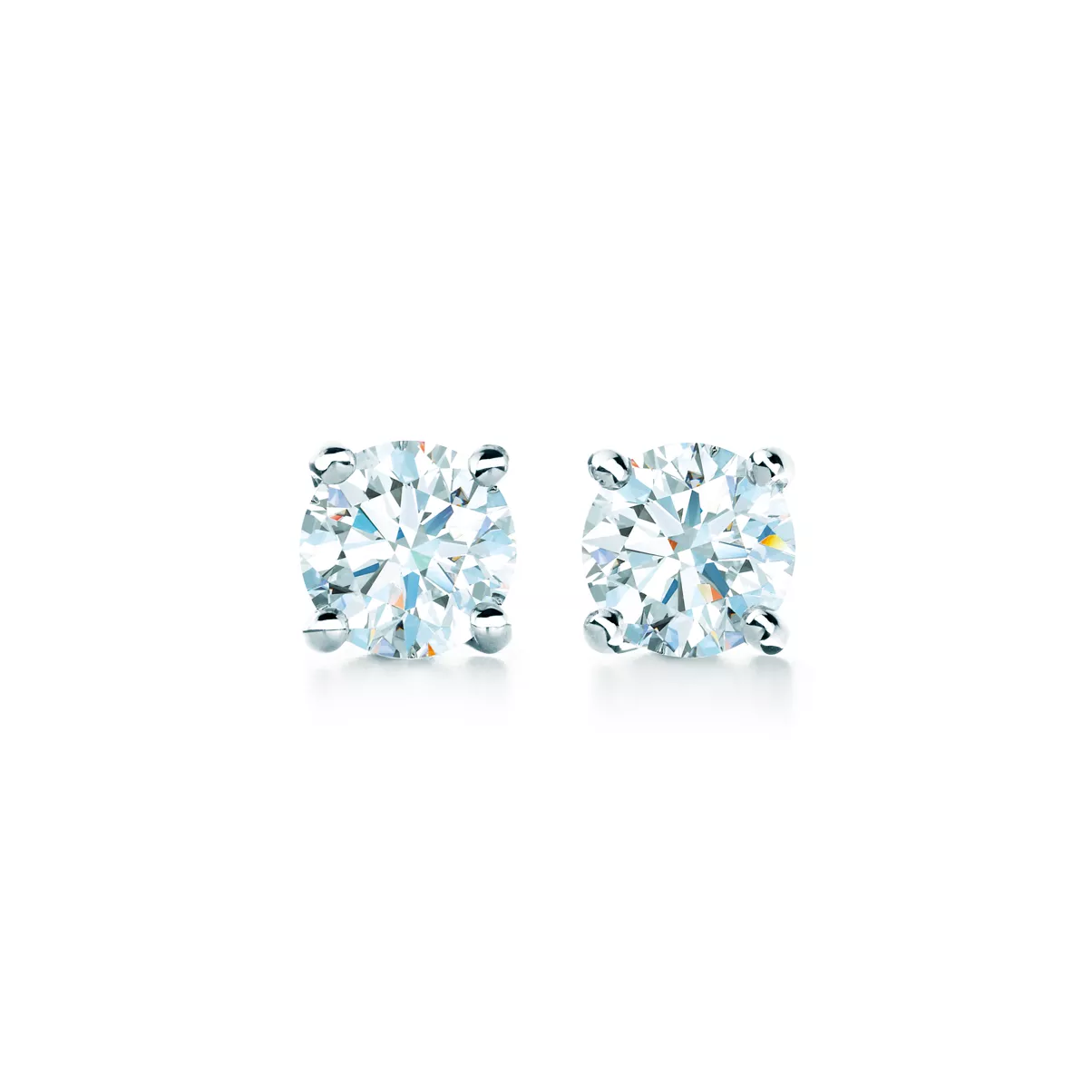 Diamond Earrings in Platinum