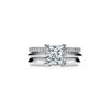 Princess-cut Diamond Engagement Ring in Platinum image number 7
