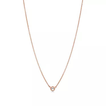Elsa Peretti&reg;:Diamonds by the Yard&reg; Pendant in Rose Gold, 2