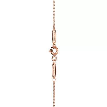 Elsa Peretti&reg;:Diamonds by the Yard&reg; Pendant in Rose Gold, 3