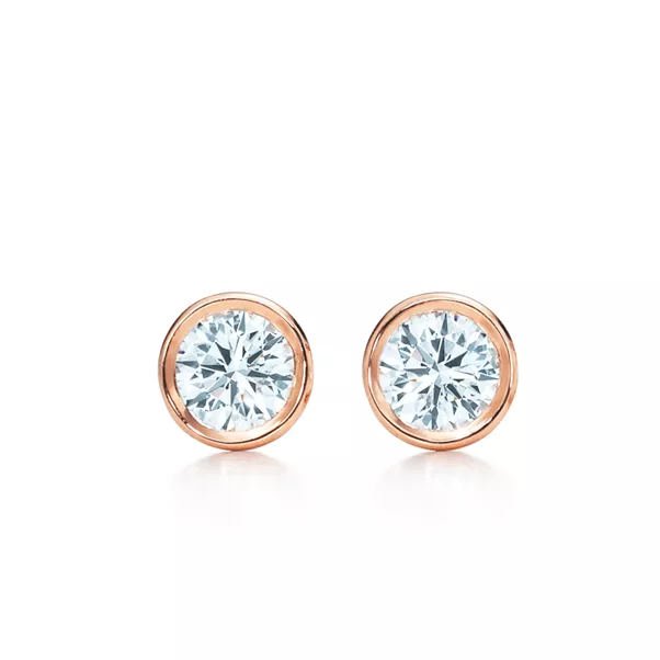 Diamonds by the Yard® Earrings in Rose Gold