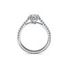 Tiffany Soleste Pear-shaped Halo Engagement Ring with a Diamond Platinum Band  image number 5