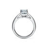 Emerald-cut Diamond Engagement Ring in Platinum image number 5