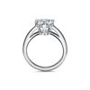 Heart-shaped Diamond Engagement Ring in Platinum image number 5