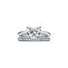 Heart-shaped Diamond Engagement Ring in Platinum image number 6
