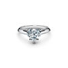Heart-shaped Diamond Engagement Ring in Platinum image number 0