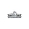 Oval-cut Diamond Engagement Ring in Platinum image number 6