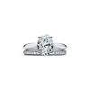 Oval-cut Diamond Engagement Ring in Platinum image number 6