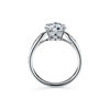 Tiffany Harmony&reg;:Bague de fian&ccedil;ailles taille brillant avec anneau en platine 950&nbsp;milli&egrave;mes et diamants num&eacute;ro dimage {1}