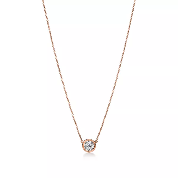 Diamonds by the Yard® Pendant in Rose Gold