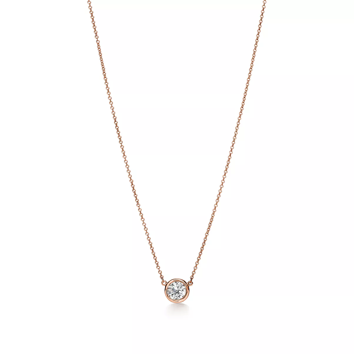 Diamonds by the Yard&reg; Pendant in Rose Gold
