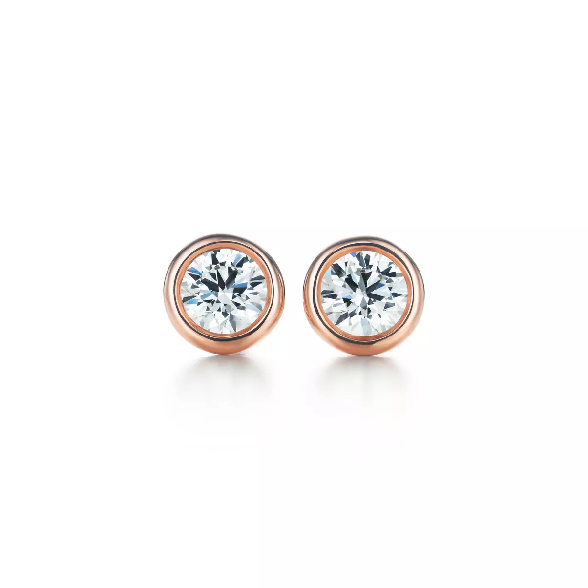 Diamonds by the Yard&reg; Earrings in Rose Gold