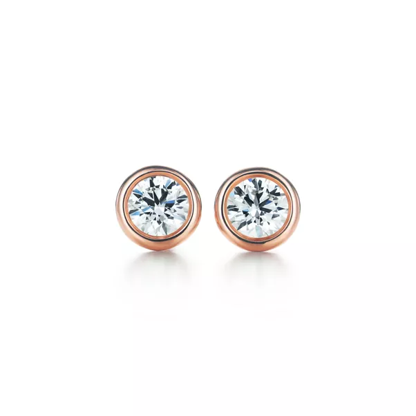 Diamonds by the Yard® Earrings in Rose Gold