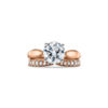 Tiffany Harmony&reg;:Bague de fian&ccedil;ailles taille brillant en or rose 18&nbsp;carats num&eacute;ro dimage {1}