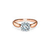 Tiffany Harmony&reg;:Bague de fian&ccedil;ailles taille brillant en or rose 18&nbsp;carats num&eacute;ro dimage {1}