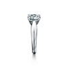 Tiffany Harmony&reg;:Round Brilliant Engagement Ring in Platinum image number 4