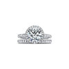 Tiffany Soleste Round Brilliant Engagement Ring in Platinum  image number 6