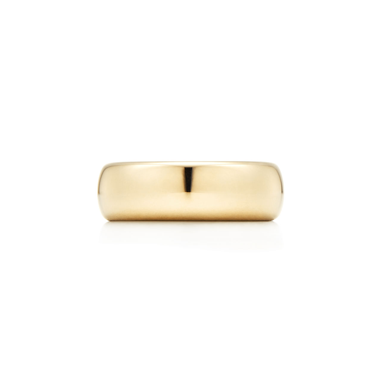 Tiffany Forever:Wedding Band Ring in Yellow Gold, 6 mm Wide image number 0