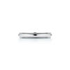 Tiffany Together:Milgrain Band Ring in Platinum, 3 mm Wide image number 0