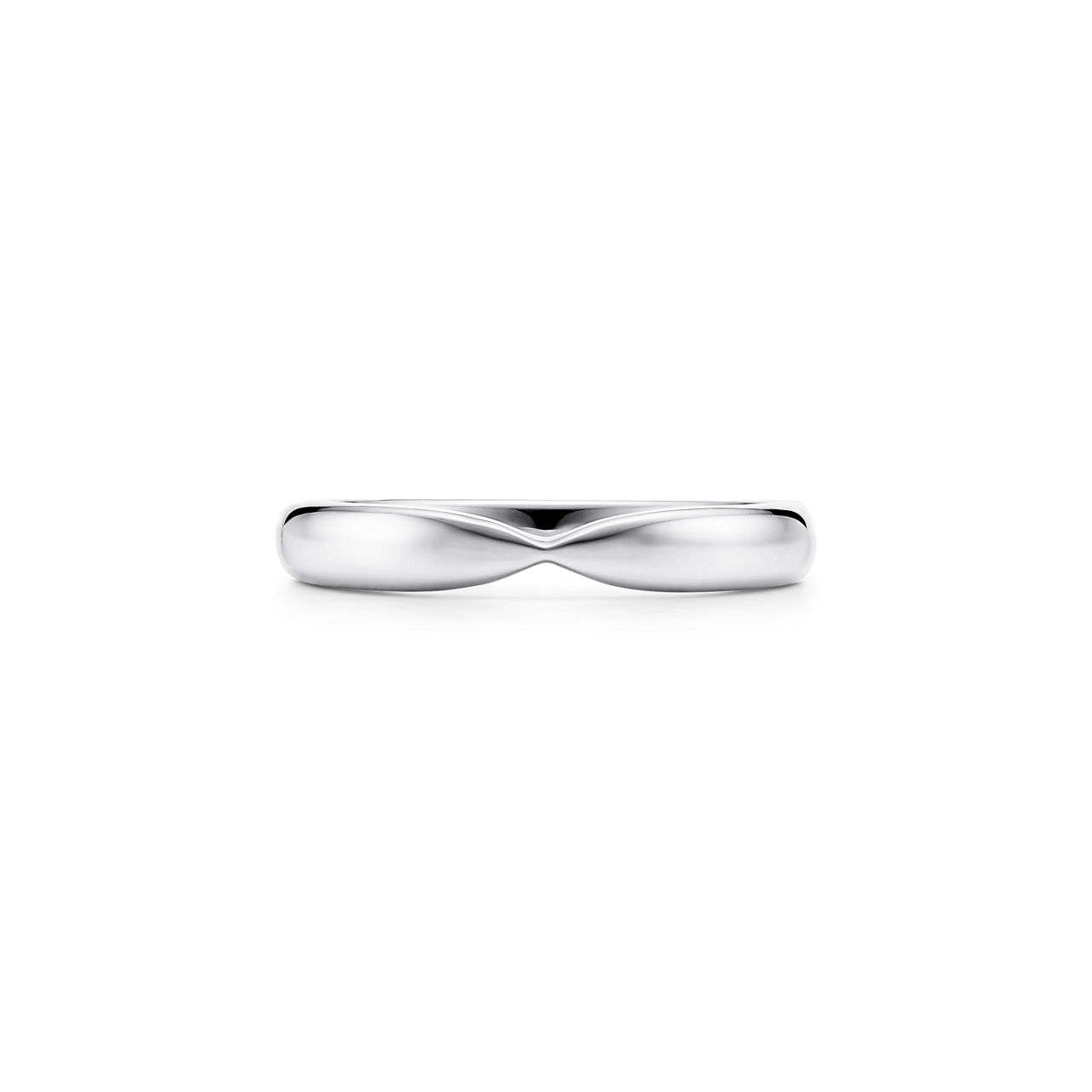 Tiffany Harmony®:Wedding Band in Platinum, 3 mm image number 0