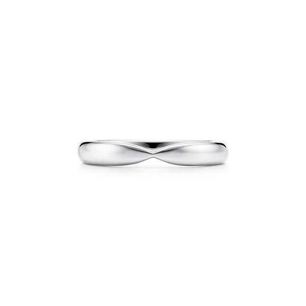 Tiffany Harmony®:Ehering in Platin, 3 mm