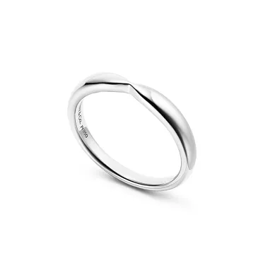 Tiffany Harmony&reg;:Wedding Band in Platinum, 3 mm, 2