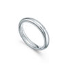 Tiffany Together:Milgrain Band Ring in Platinum, 4 mm Wide image number 4