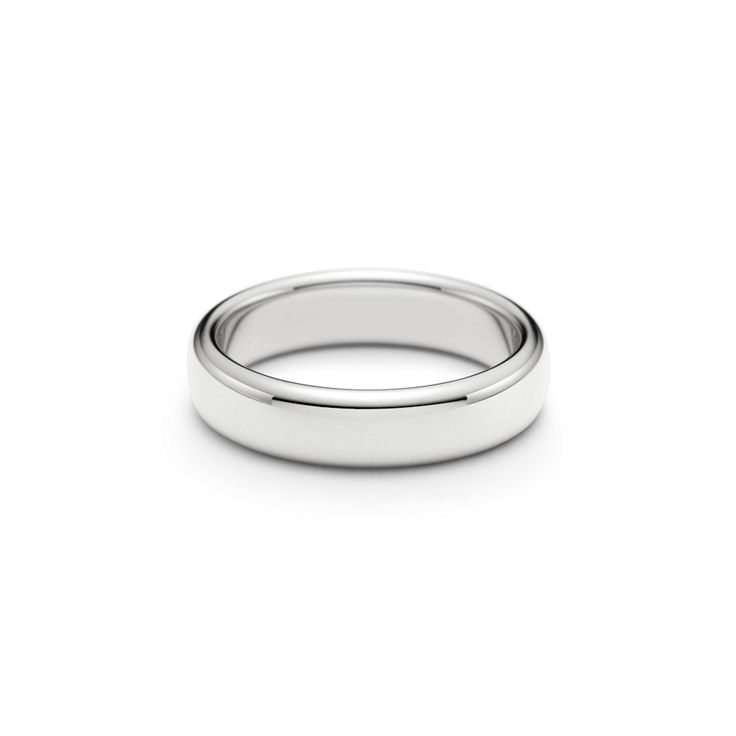 Collezione Tiffany Forever:Fede nuziale in platino, altezza 4,5 mm numero immagine 6