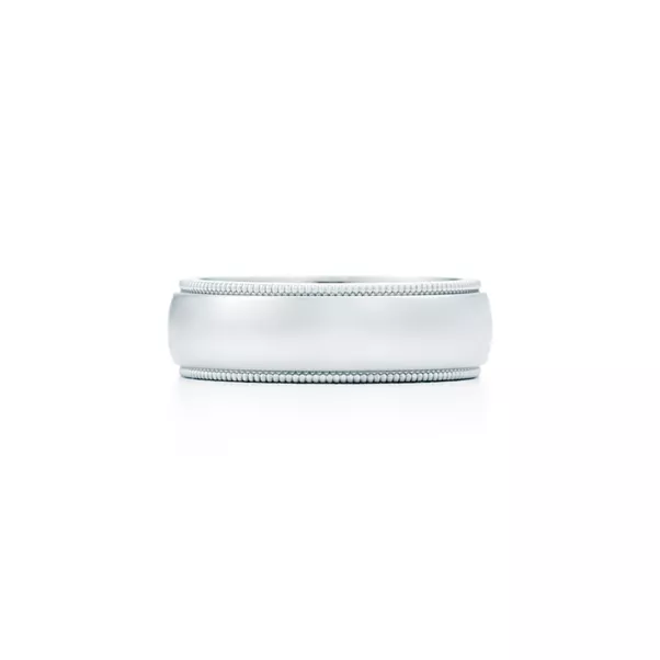 Milgrain Wedding Band Ring