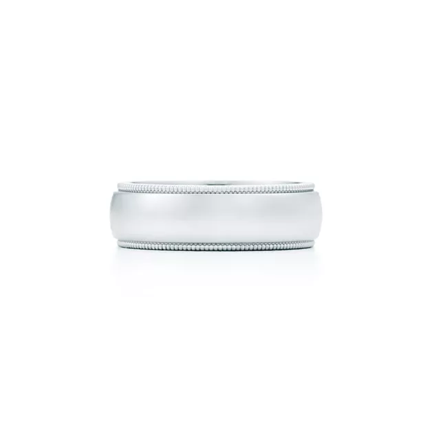 Tiffany Classic™:Milgrain Wedding Band Ring image number 0
