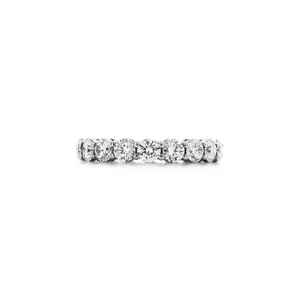 Tiffany Forever:Band Ring in Platinum with a Full Circle of Diamonds, 3.7 mm