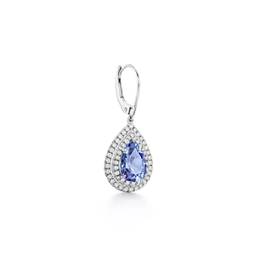 Tiffany Soleste®:Earrings in Platinum with Tanzanites and Diamonds, 2