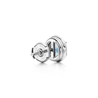 Tiffany Soleste®:Earrings in Platinum with Aquamarines and Diamonds, 3
