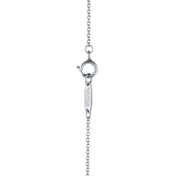 Tiffany Soleste:Aquamarine and Diamond Pendant    image number 2