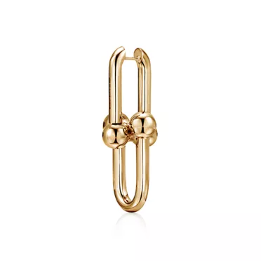 Tiffany HardWear:Boucles d’oreilles à maillons taille Extra-large en or jaune 18 carats, 3