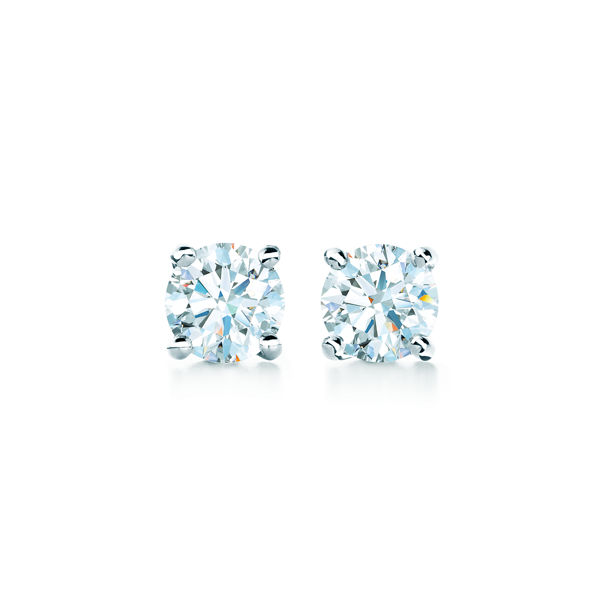 Tiffany Solitaire: Diamantohrringe