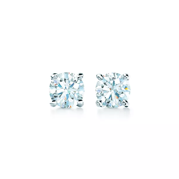  Diamond Stud Earrings in Platinum