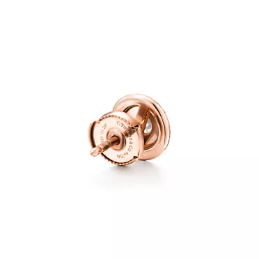 Tiffany Soleste:Earrings in Rose Gold with Diamonds, 3