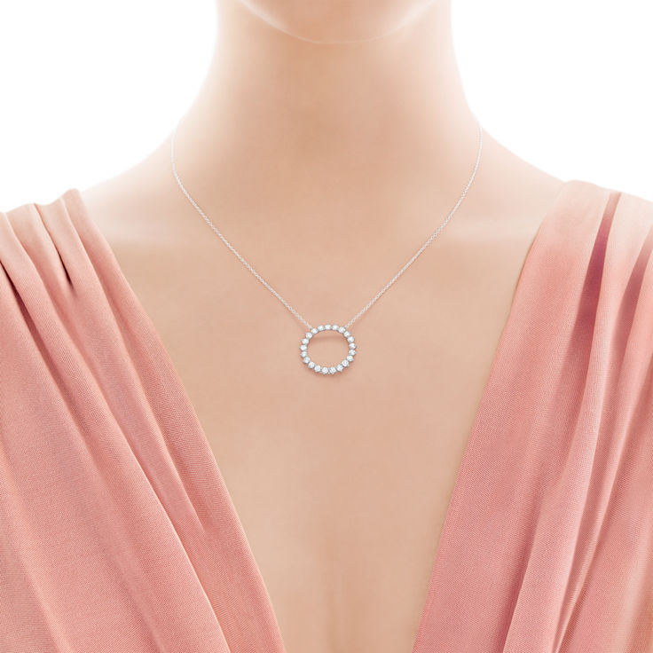 Open Circle Pendant  image number 1