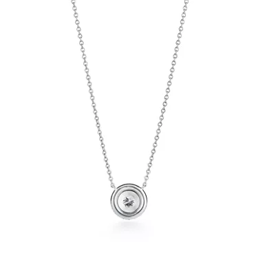 Tiffany Soleste®:Pendant in Platinum with Diamonds, 2