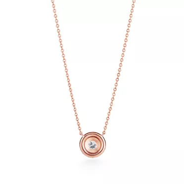 Tiffany Soleste®:Pendant in Rose Gold with Diamonds, 2