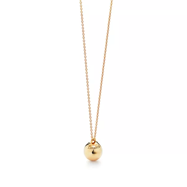 Pendente Ball in oro giallo, 12,75 mm