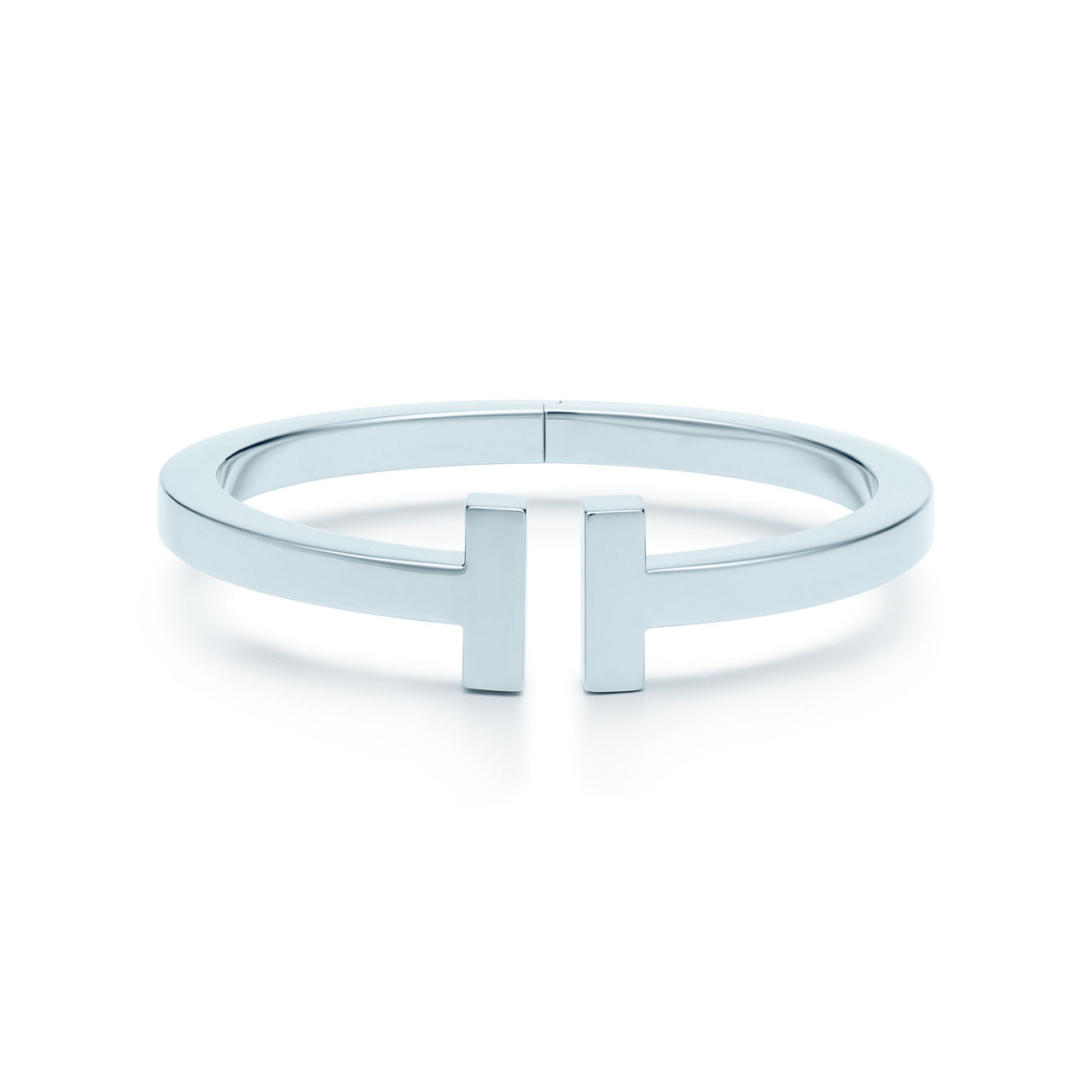 Pulsera Square de oro blanco