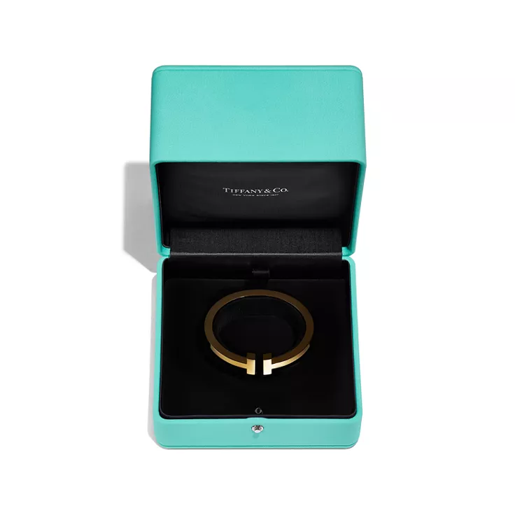 Tiffany T:Pulsera Square de oro amarillo, 5