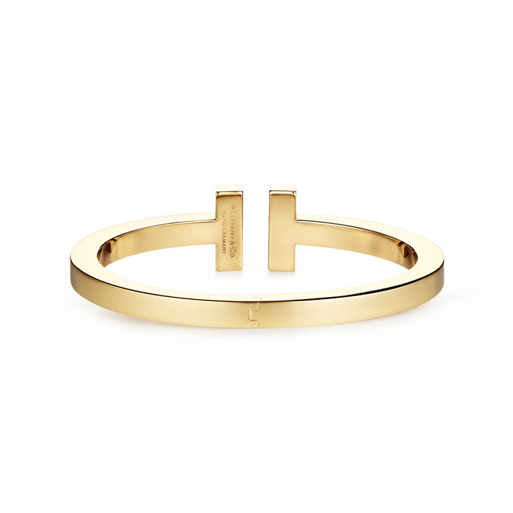 Tiffany T:Square Armreif in Gelbgold Bildnummer 4