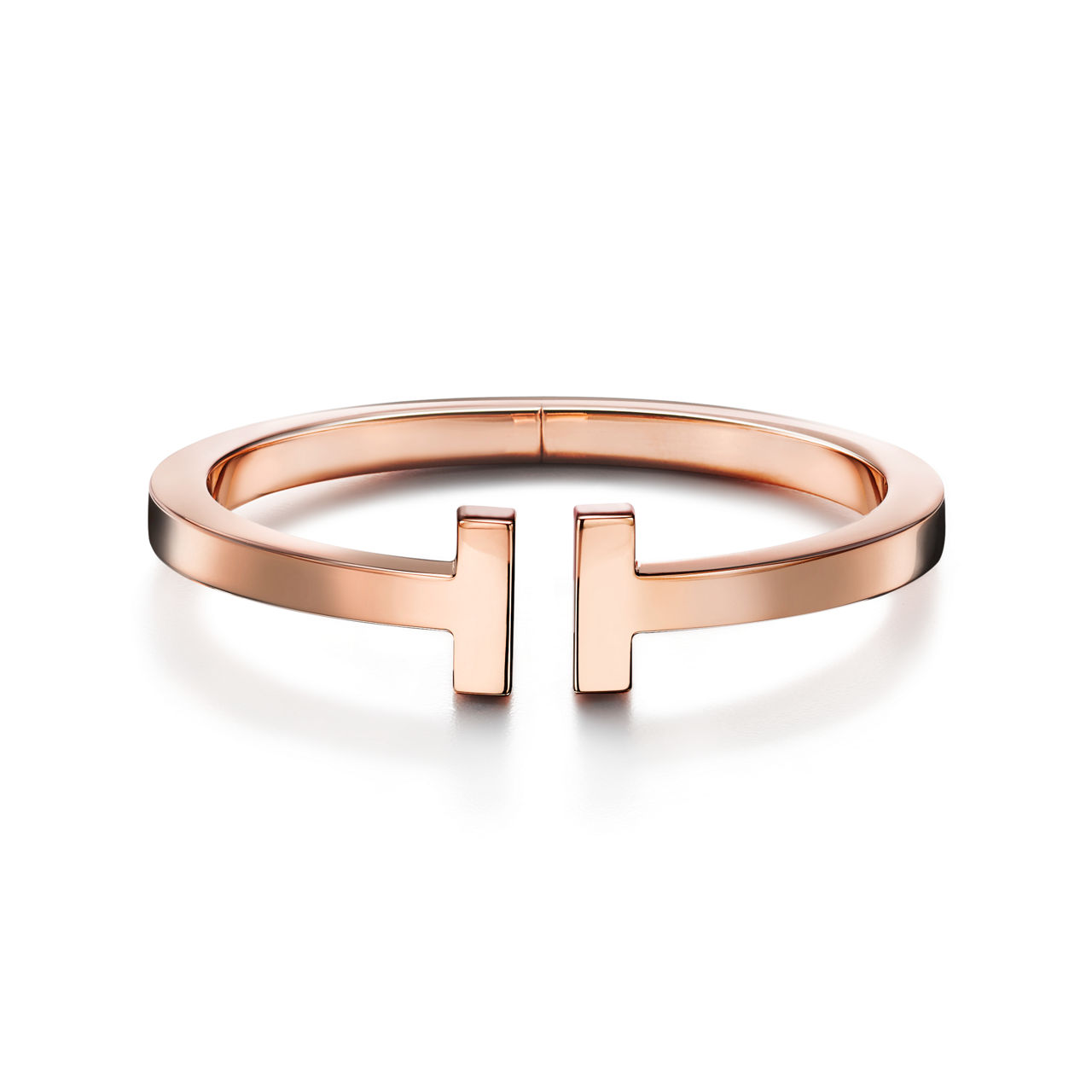 Tiffany T:Square Bracelet in Rose Gold image number 0