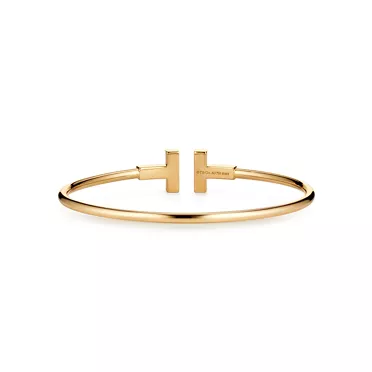 Tiffany T:Wire Armreif mit Diamanten in Gelbgold, 3